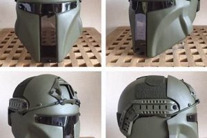 Upgrade: Airsoft Mandalorian Helmet Tactical Style! Safem Fabrication - Precision Engineering & Custom Manufacturing Solutions Upgrade: Airsoft Mandalorian Helmet Tactical Style! | Safem Fabrication - Precision Engineering & Custom Manufacturing Solutions