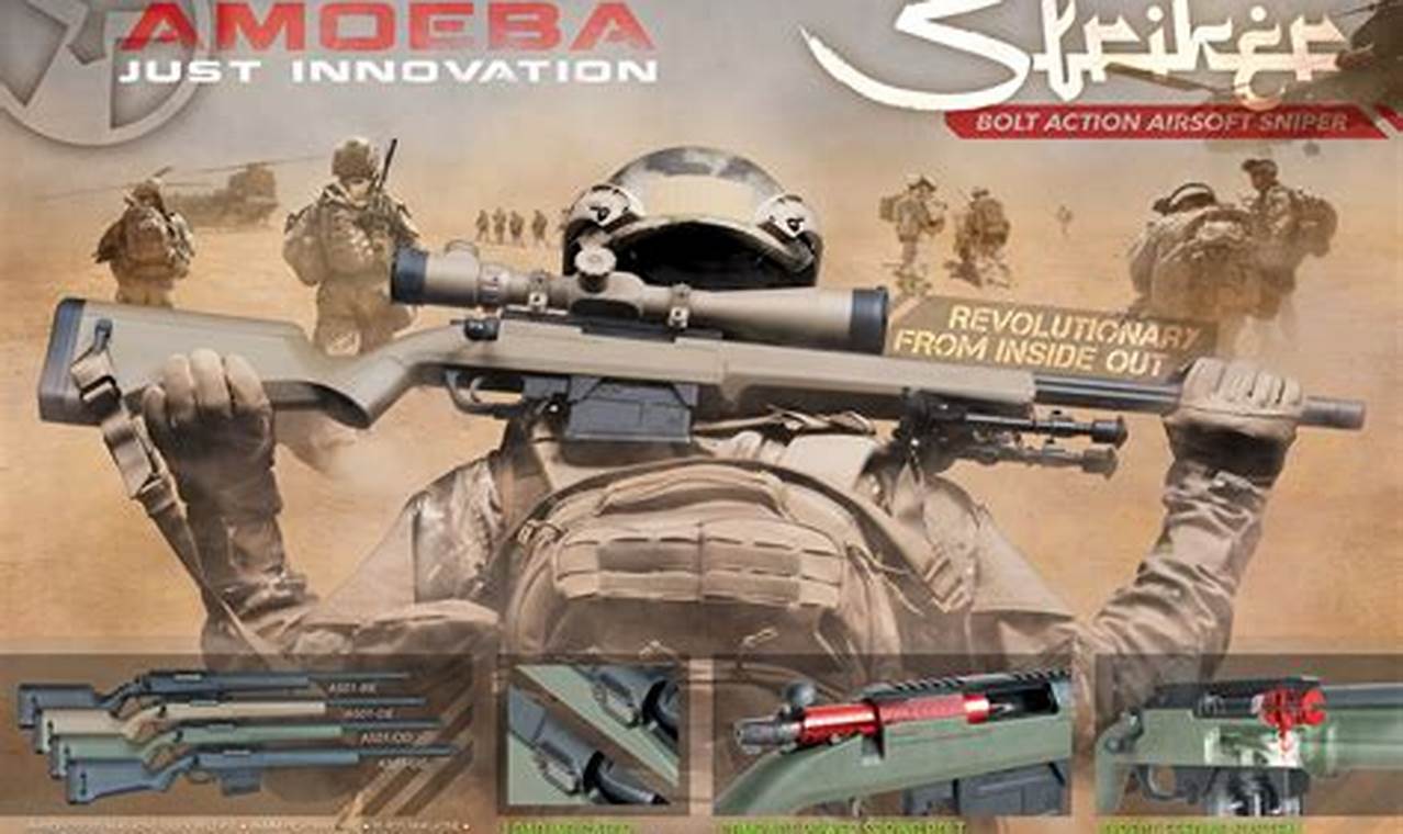 Boost Your Game: Amoeba Airsoft Sniper Rifles - Guide! Ultimate Airsoft Guide for Beginners, Tactics & Gear Reviews Boost Your Game: Amoeba Airsoft Sniper Rifles - Guide! | Ultimate Airsoft Guide for Beginners, Tactics & Gear Reviews