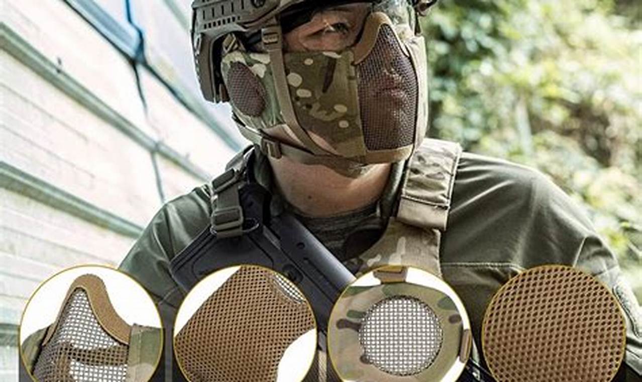 Top Rated Best Airsoft Mesh Mask For Ultimate Protection