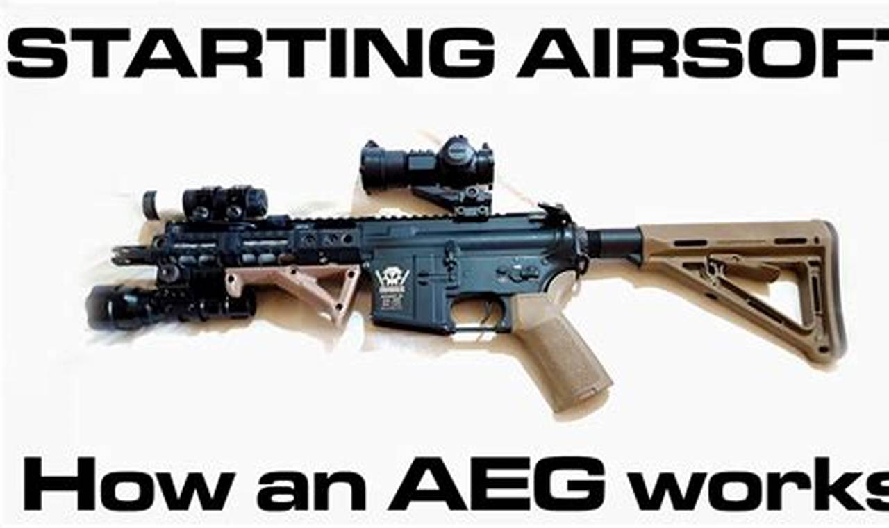 [Airsoft 101] What Does AEG Stand For in Airsoft? Guide | Ultimate Airsoft Guide for Beginners, Tactics & Gear Reviews