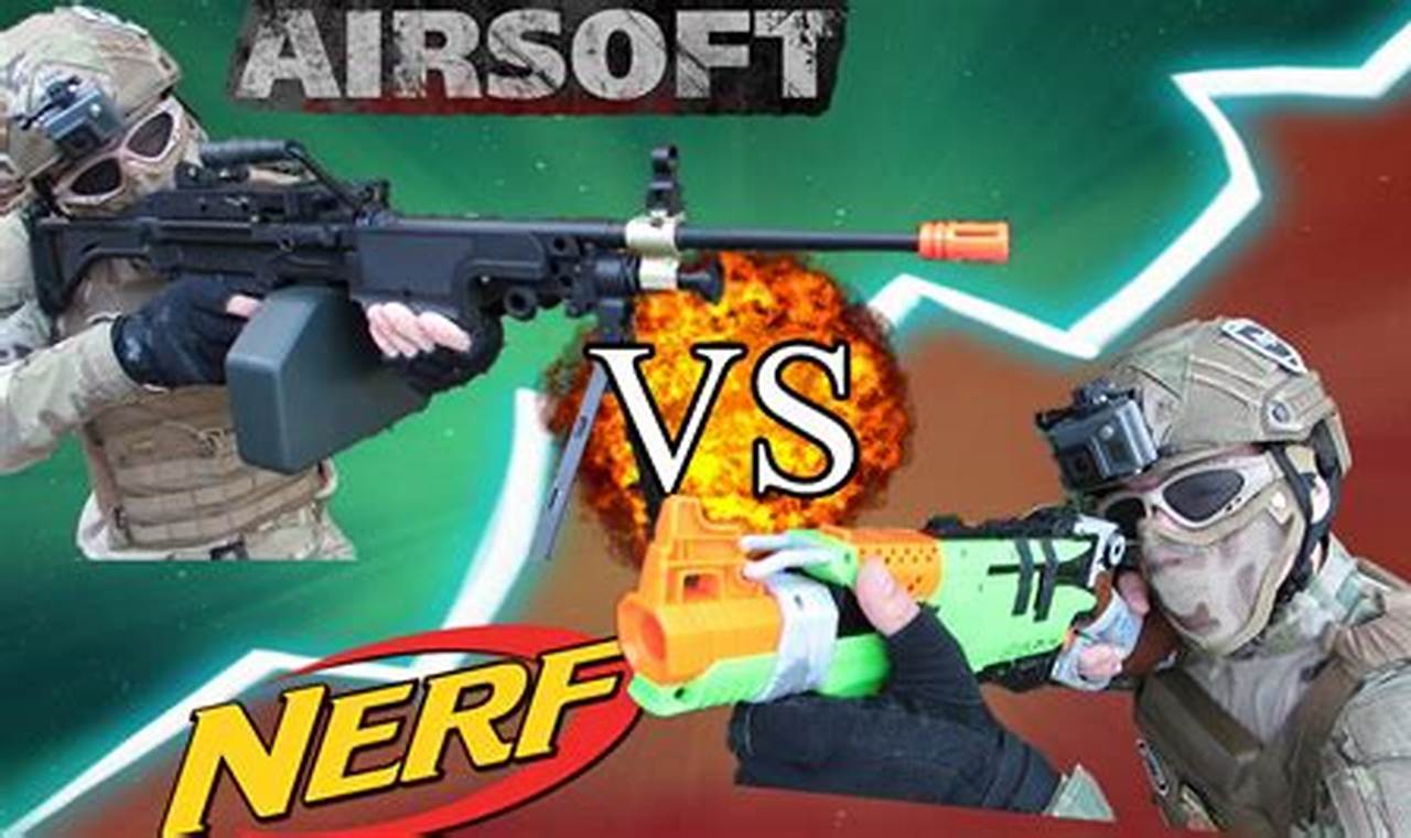 Airsoft vs Nerf: Which Blaster Game Reigns Supreme? Ultimate Airsoft Guide for Beginners, Tactics & Gear Reviews Airsoft vs Nerf: Which Blaster Game Reigns Supreme? | Ultimate Airsoft Guide for Beginners, Tactics & Gear Reviews