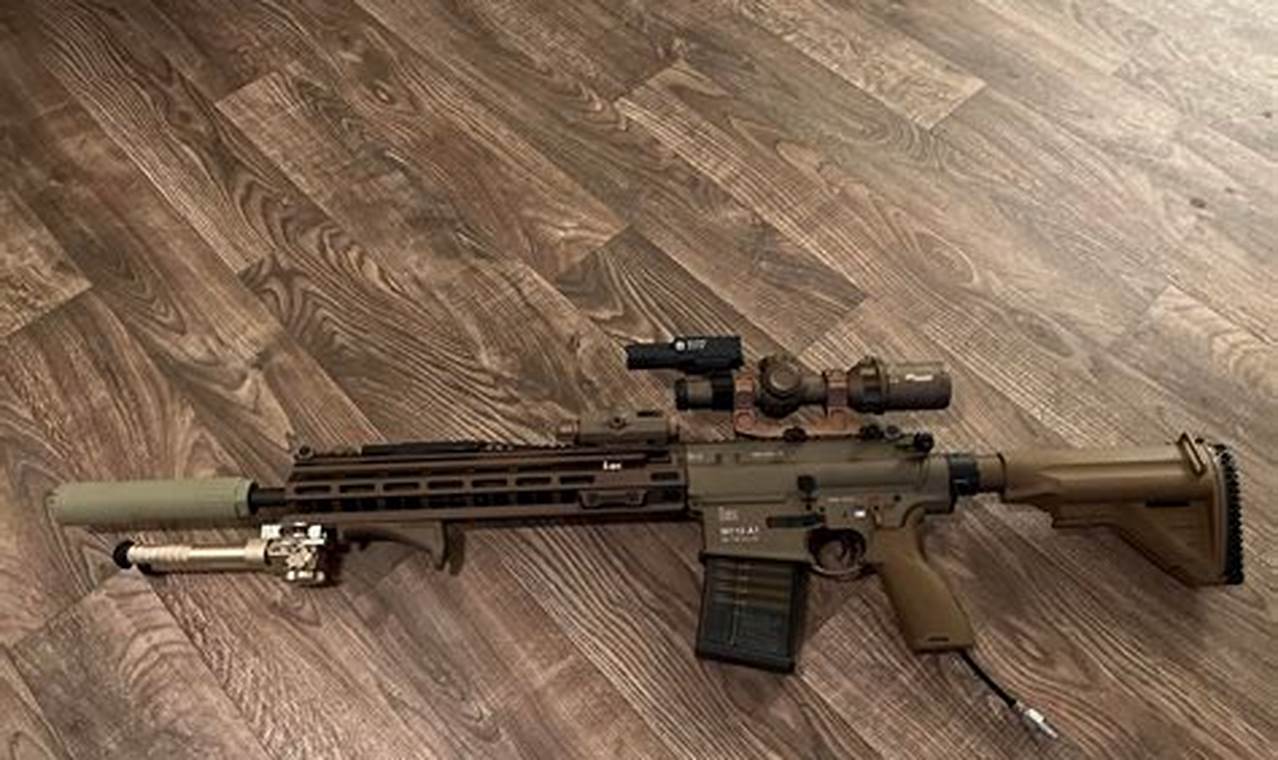 Enhance Your Game: M110A1 Airsoft SDMR Guide | Ultimate Airsoft Guide for Beginners, Tactics & Gear Reviews