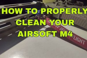 Airsoft M4 Cleaning: How To Clean Your Airsoft M4 + Tips | Ultimate Airsoft Guide for Beginners, Tactics & Gear Reviews