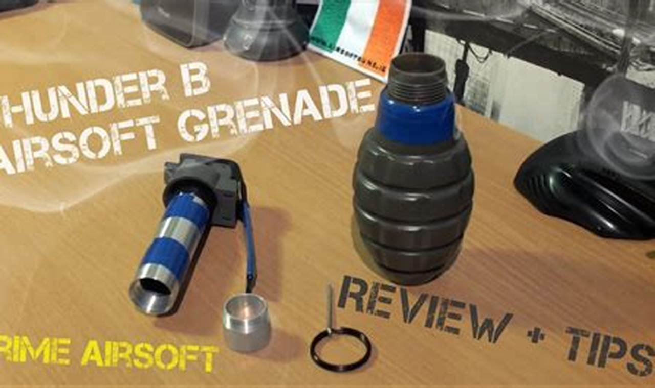 Thunder B Airsoft Grenade Review: The *Ultimate* Airsoft Grenade Guide Ultimate Airsoft Guide for Beginners, Tactics & Gear Reviews Thunder B Airsoft Grenade Review: The *Ultimate* Airsoft Grenade Guide | Ultimate Airsoft Guide for Beginners, Tactics & Gear Reviews