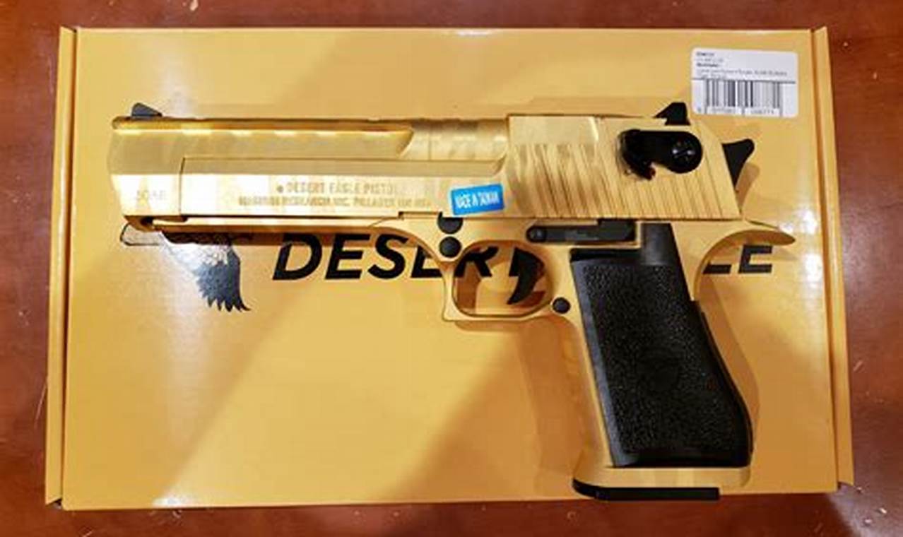 Enhance Your Game: Gold Desert Eagle Airsoft Replica | Ultimate Airsoft Guide for Beginners, Tactics & Gear Reviews