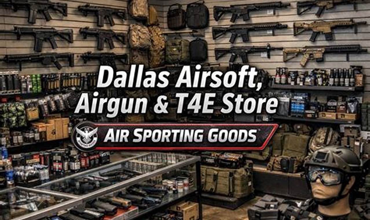 Your Ultimate Dallas Airsoft Guide: Fields, Gear & More! | Ultimate Airsoft Guide for Beginners, Tactics & Gear Reviews