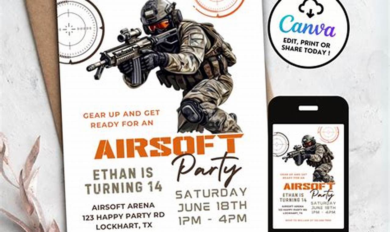 Ultimate Airsoft Birthday Party Guide: Fun & Safe! | Ultimate Airsoft Guide for Beginners, Tactics & Gear Reviews