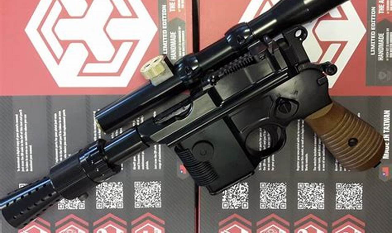 Buy Han Solo Airsoft Pistol: Top Blaster Replicas | Ultimate Airsoft Guide for Beginners, Tactics & Gear Reviews