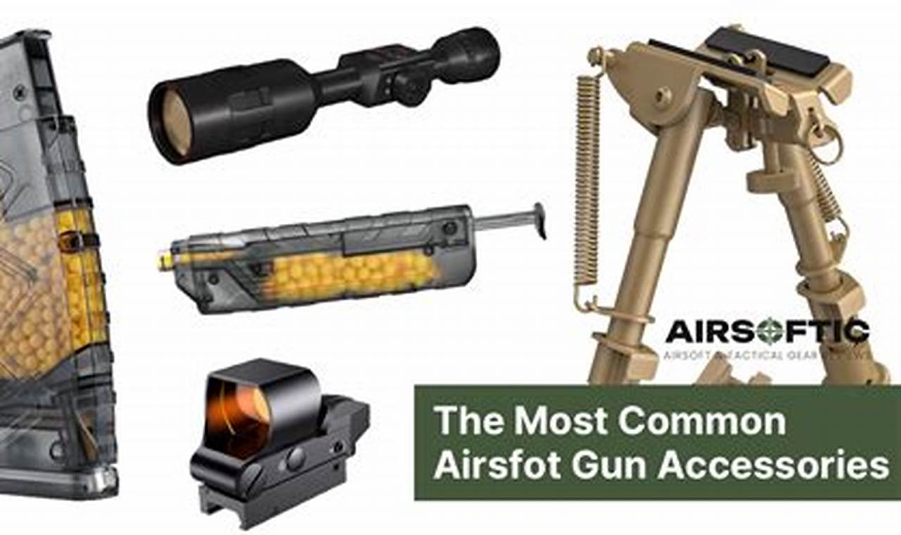 Enhance Your Game: Best Airsoft Accessories Guide | Ultimate Airsoft Guide for Beginners, Tactics & Gear Reviews